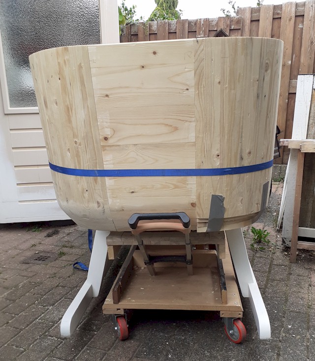 Achtersteven ronding vormen