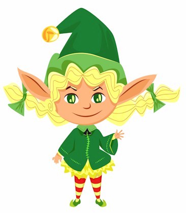 a christmas elf